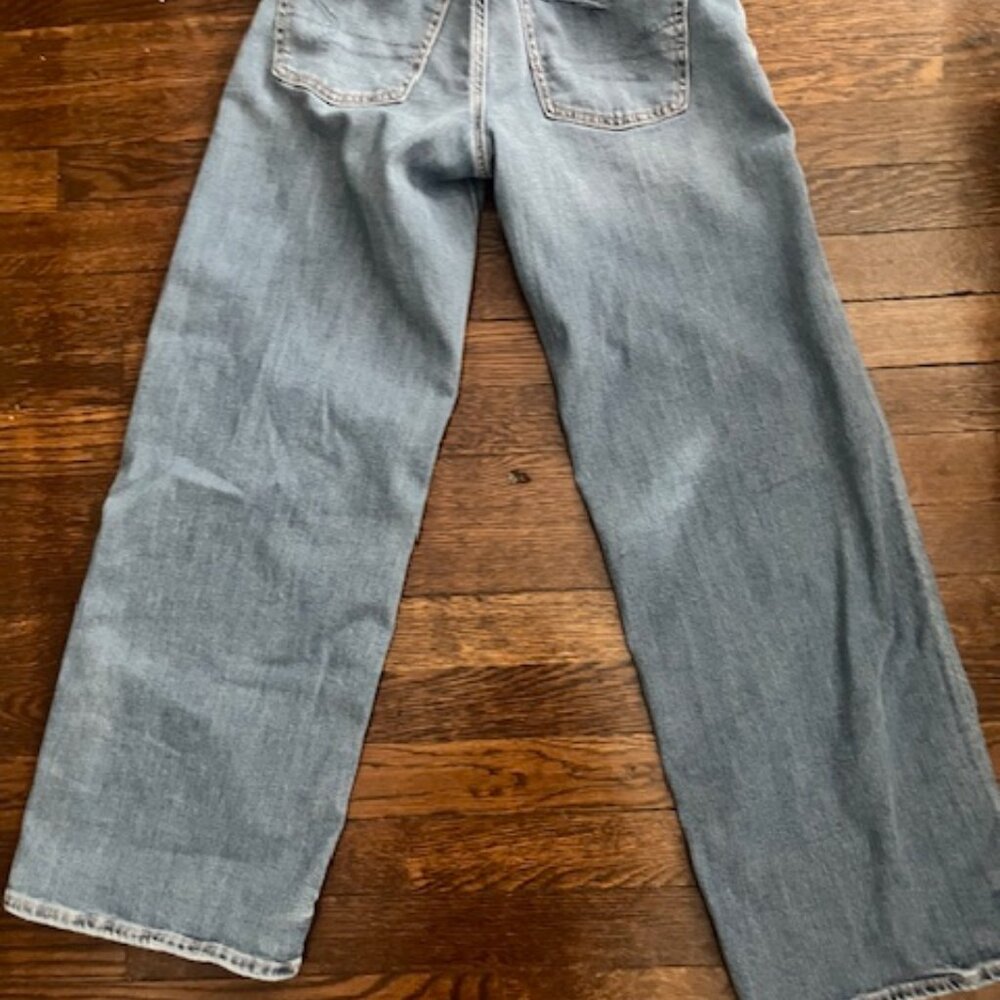 American Eagle Low-Rise Baggy Wide Leg Jean 00 Reg - Picture 9 of 9